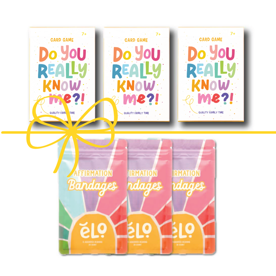 2023 Holiday Gift Givers Bundle | 3x Family Card Game + 3x Affirmation Bandages