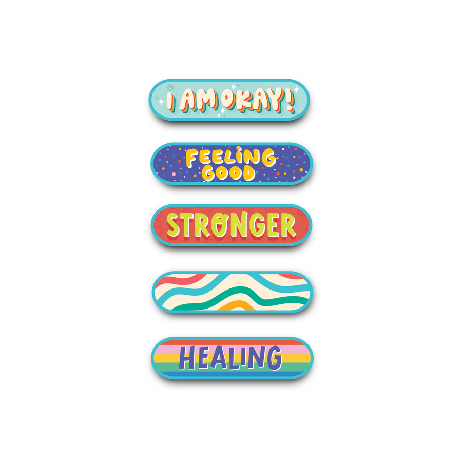 The eLo™ Complete Pack | Affirmation Flash Cards + Affirmation Bandages + Family Card Game